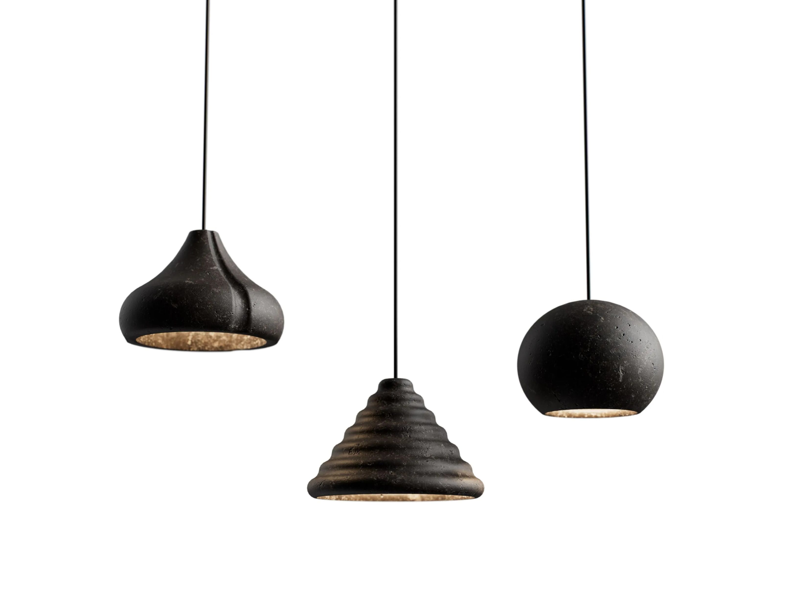 Подвесной светильник из эмалированной лавы Foscarini Alicudi, Filicudi, Panarea ARCH-00061816