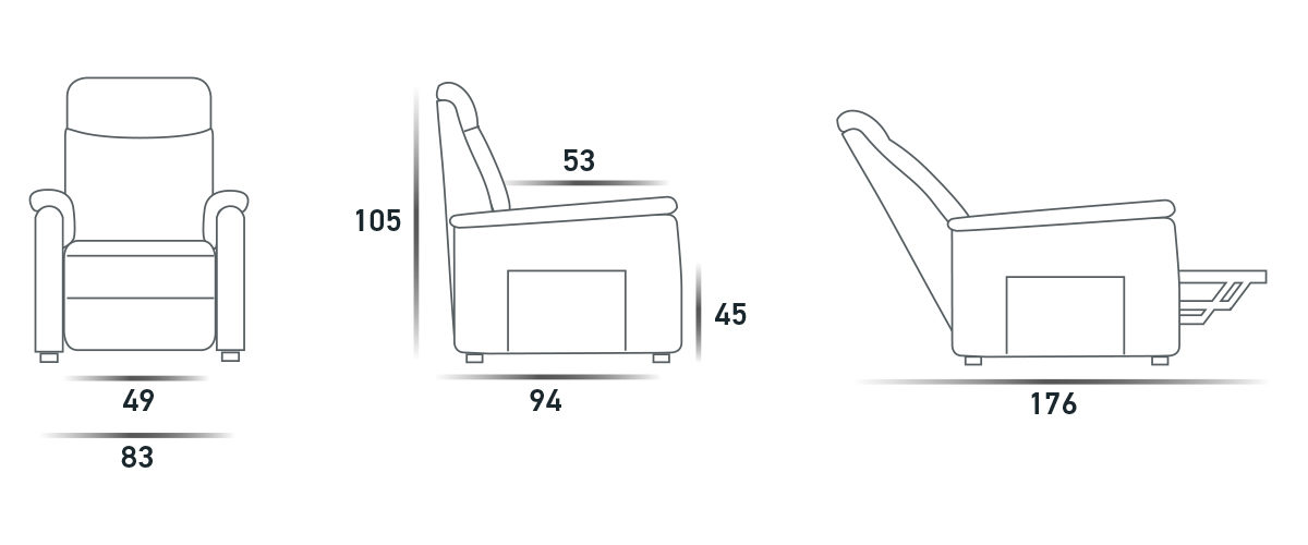 Кресло-Подъемник Lift-Relax 2 Motori  Spaziorelaxitalia  Ischia Ischia Lift-Relax 2 Motori  - Вид №4