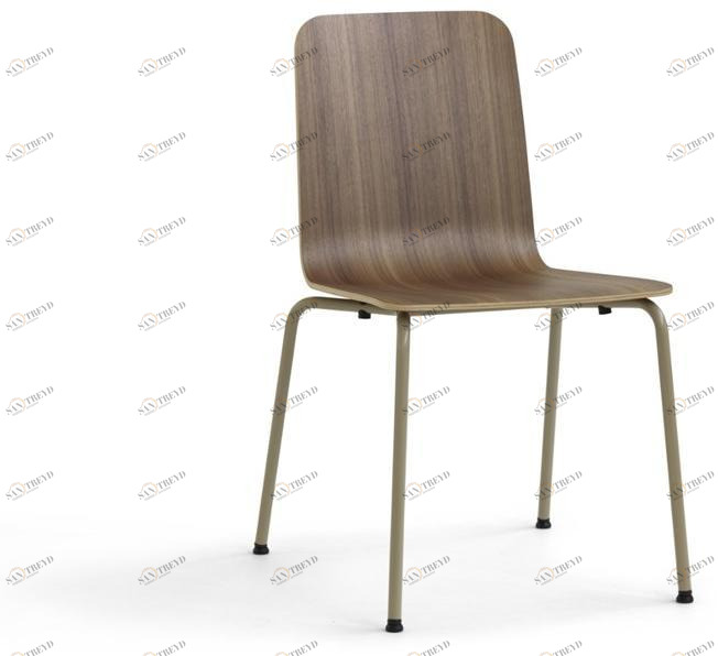 Blå Station Стул из лакированного дерева штабелируемый Gap 0182 Bla Station