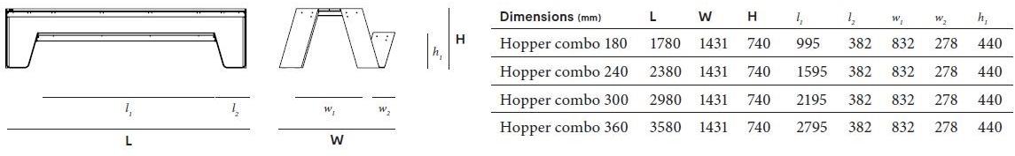 Extremis Стол для совещаний / стол для общественных мест в iroko Hopper sun-id-1493294 - Вид №7