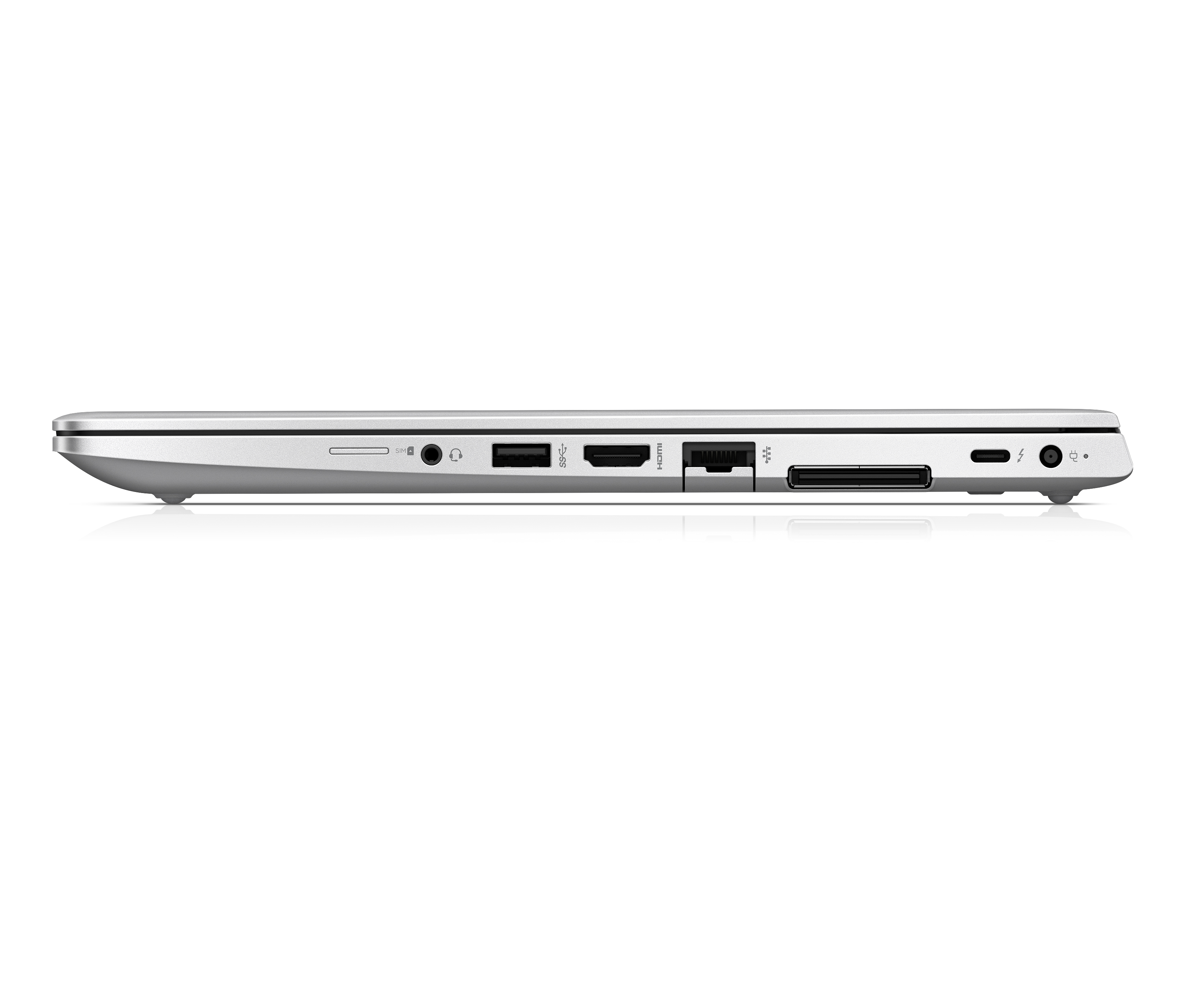 6XE54EA#ACB elitebook 840 g6 14"(1920x1080)/intel core i7 8565u(1.8ghz)/8192mb/512ssdgb/nodvd/int:intel hd graphics 620/50whr/war 3y/1.48kg/silver/w10pro + ir cam, 400 nit HP Santreyd  - Вид №3