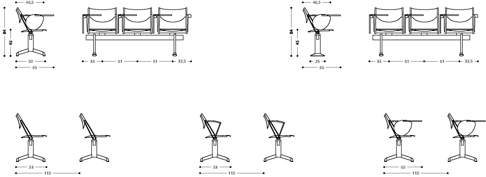 LAMM Сиденье на деревянной балке с откидным сиденьем Conpasso sun-id-1386329 - Вид №5