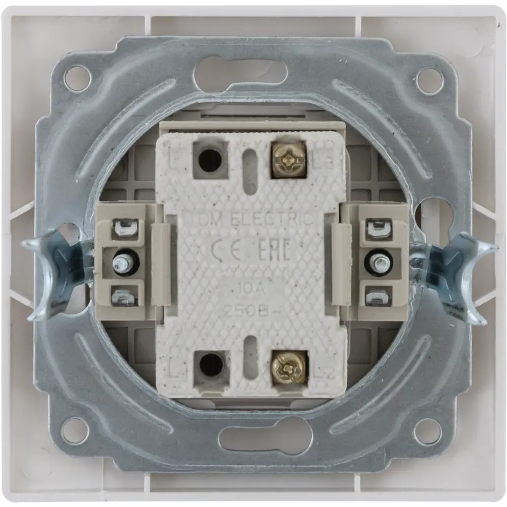 Кнопка звонка TDM ELECTRIC Таймыр - белая элегантность для вашего дома 85591339 STLM-0064424 - Вид №2