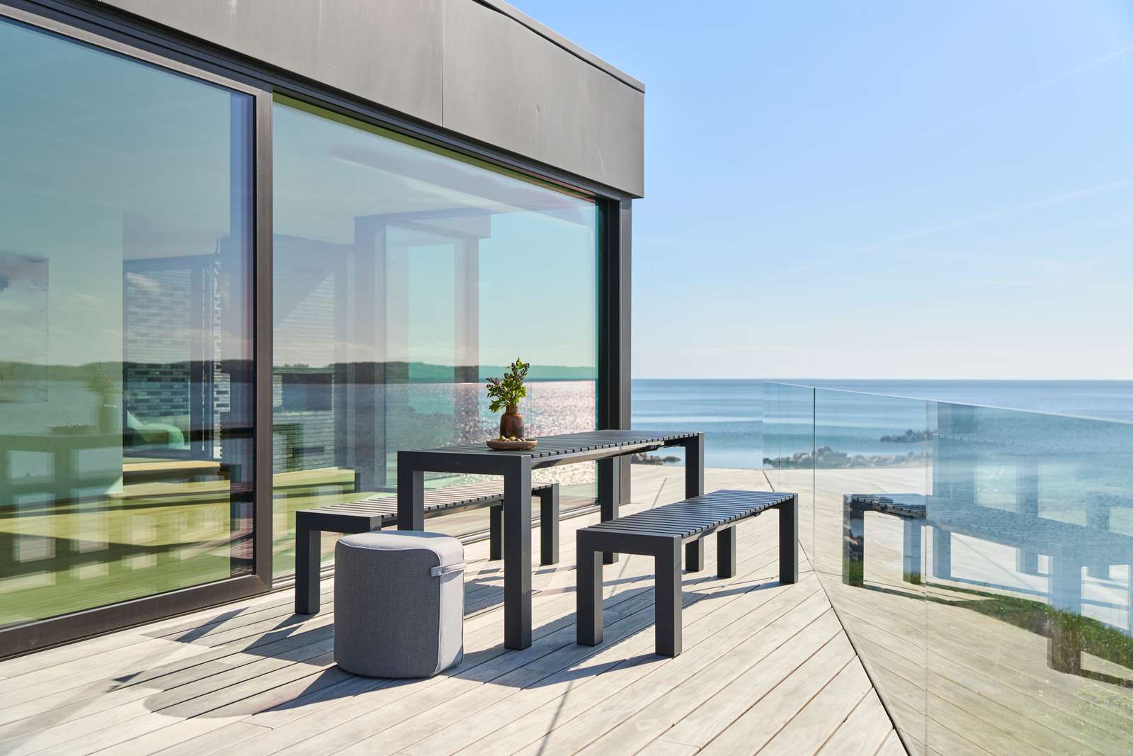 Алюминиевая выдвижная садовая скамья Mindo Mindo 111 ARCH-00091898 - Вид №4