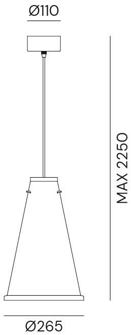 Il Fanale Подвесной светильник из железа Khonus 256.03.ff - Вид №2