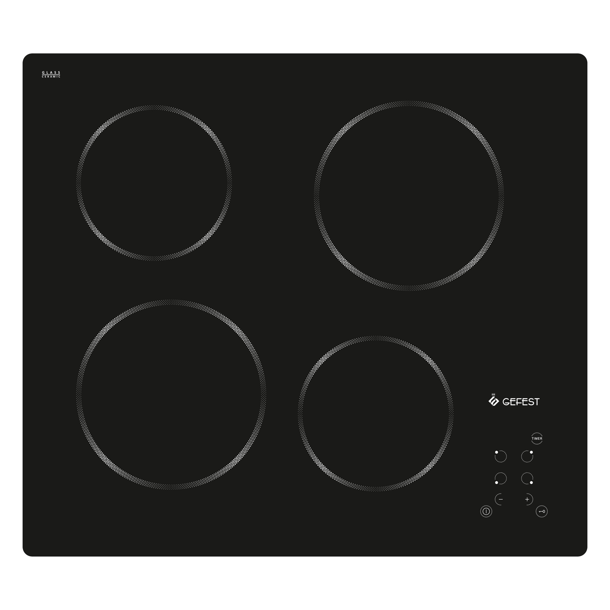 9114576 Электрическая варочная поверхность Gefest ЭС В СН 4231 К11 STDN-0139564