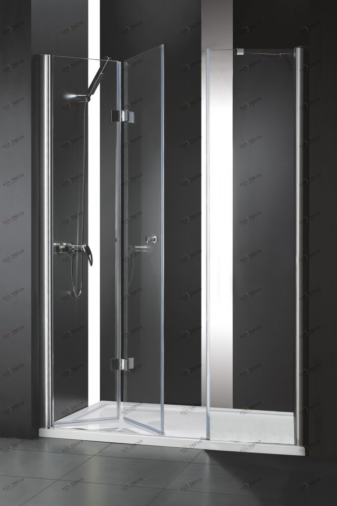 Душевая дверь в нишу CEZARES ELENA-W-BS-13-60+40/40-P-Cr-R