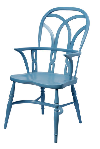 W521 Готическое кресло Interlace Windsor Arm Chair ijlbrown  - Вид №1