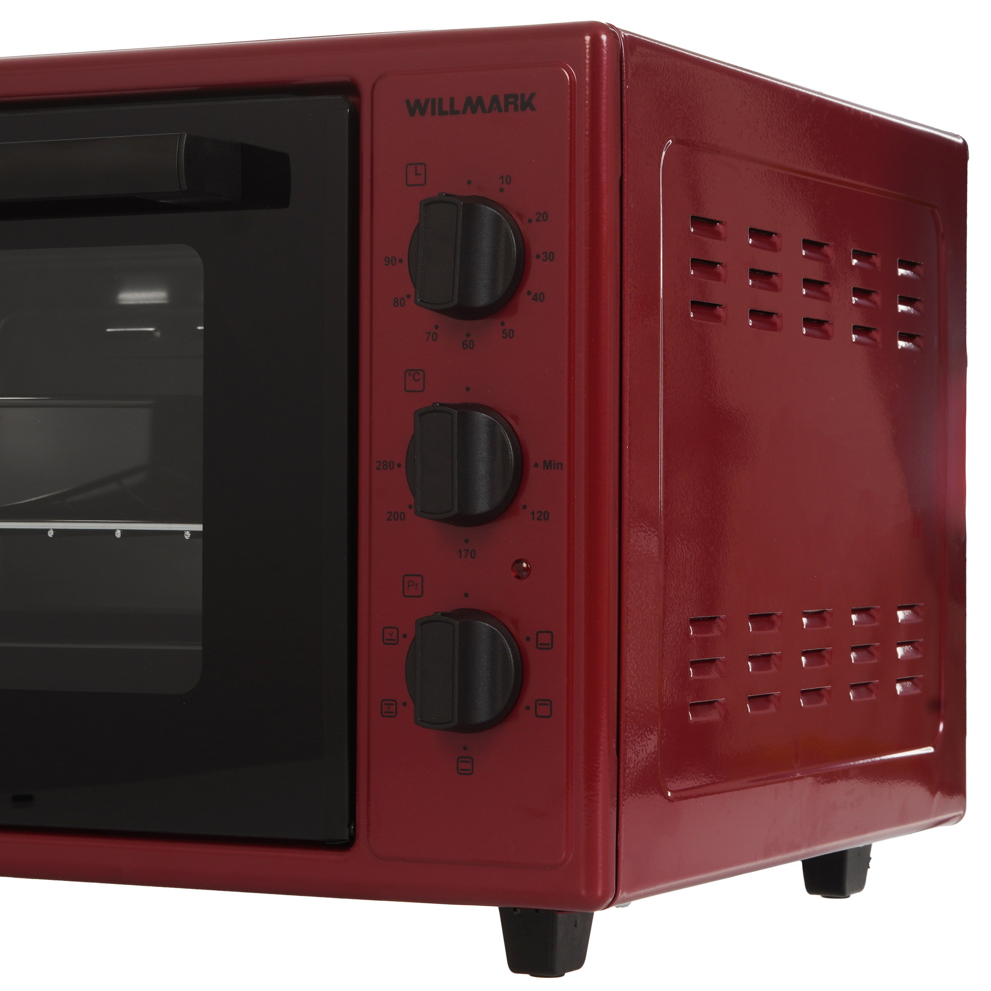 9269562 Мини-печь WILLMARK WOF-505R красный STDN-0097316 - Вид №3