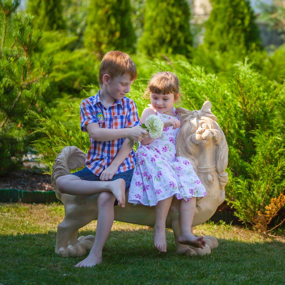 77020 Садовая скамейка Кокетка BOGACHO 4627138219522 - Вид №1