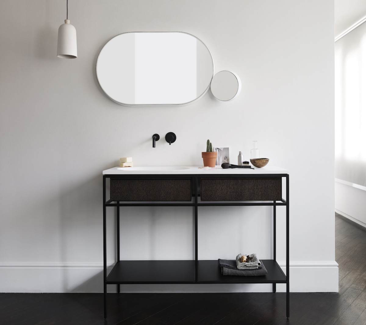 COMP-gl1-ss Напольная раковина стоящая прямоугольная Ex.T Frame - Вид №16