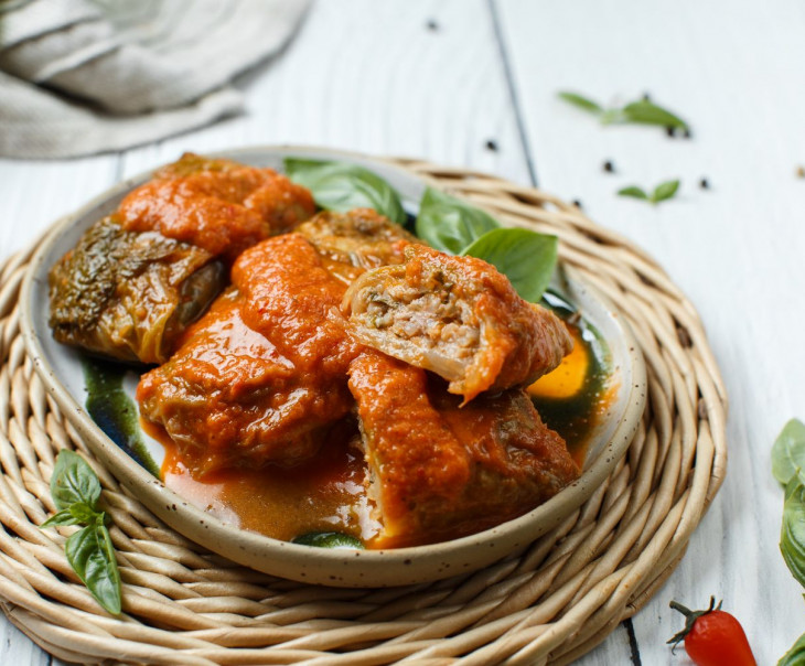 6756 Голубцы в овощном соусе (су-вид) Вкусляндия  - Вид №2