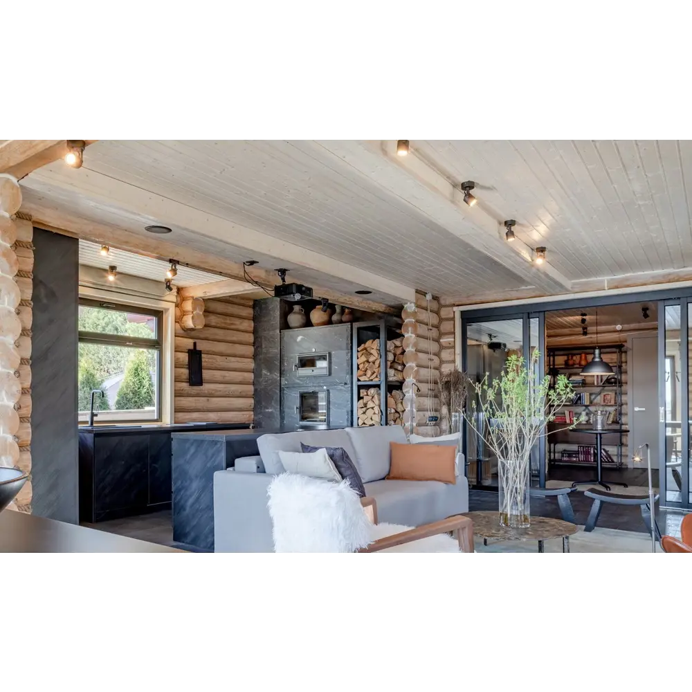 Santreyd Евровагонка Оптима: натуральная отделка из хвои 81947962 STLM-0014602 - Вид №7