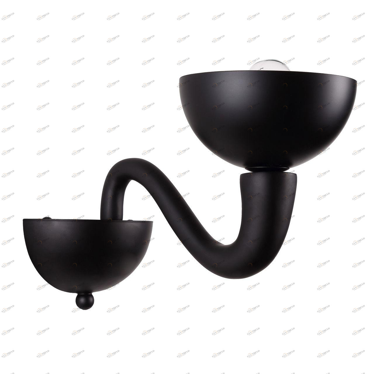 Бра Divinare Bianca-Nero 7091/04 AP-1 DIVINARE СВЕЧА 109635 Черный 