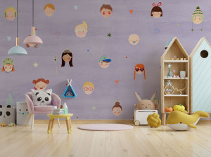 Carta da parati PVC free, eco-friendly, lavabile