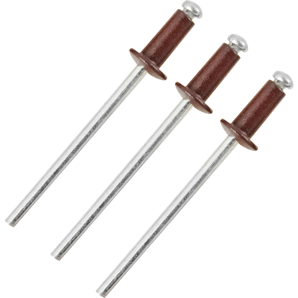 Заклепка RAL3005 красная 3.2x8 мм, 50 шт. 86487280 STLM-2189807 Santreyd 
