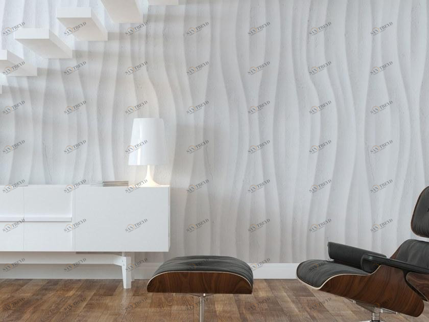 Mineheart Экологические уникальные полосатые обои с 3d эффектом в современном стиле  Wal/wb-185 