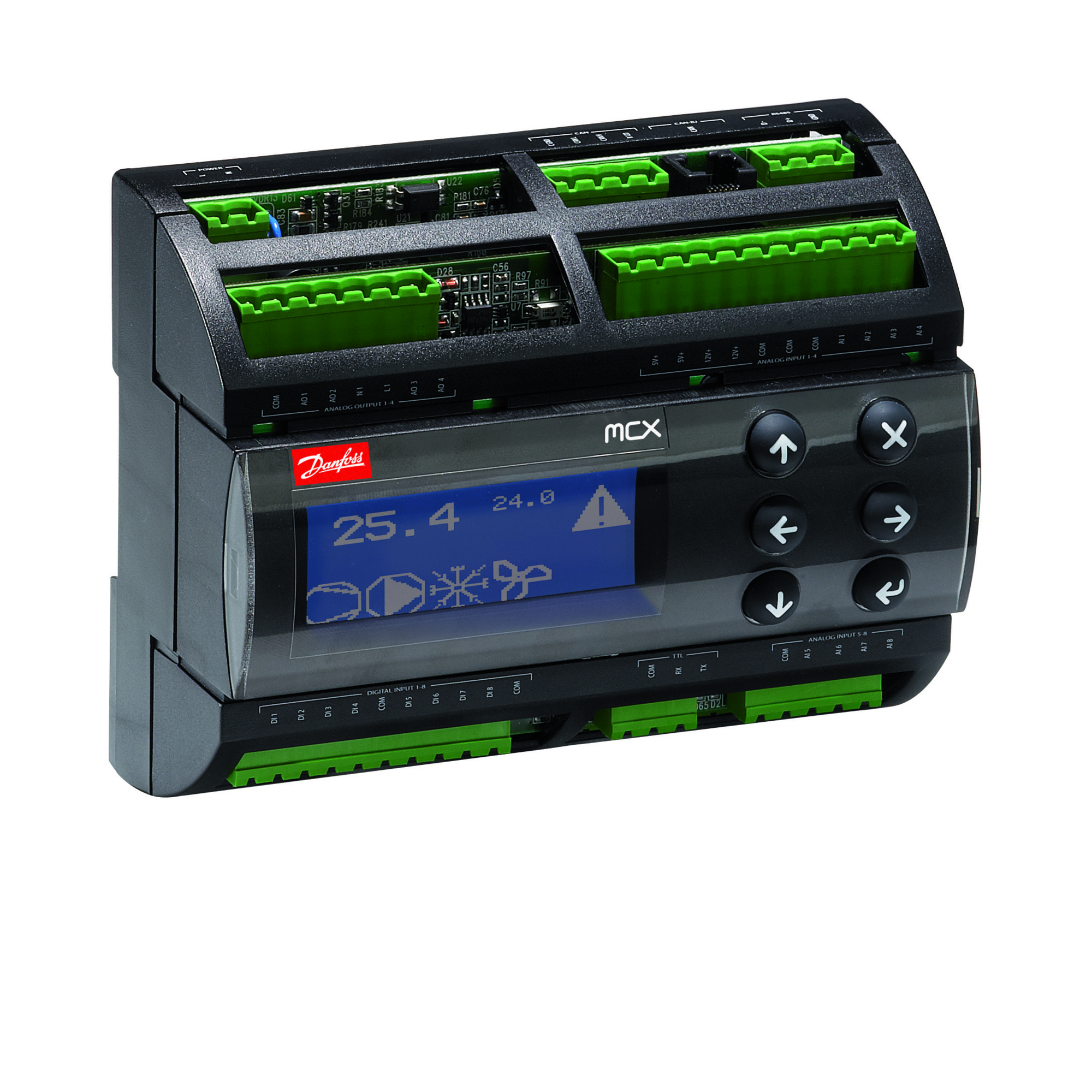 Danfoss MCX 08M2 MCX08M2 контроллер программируемый 080G0315  - Вид №3