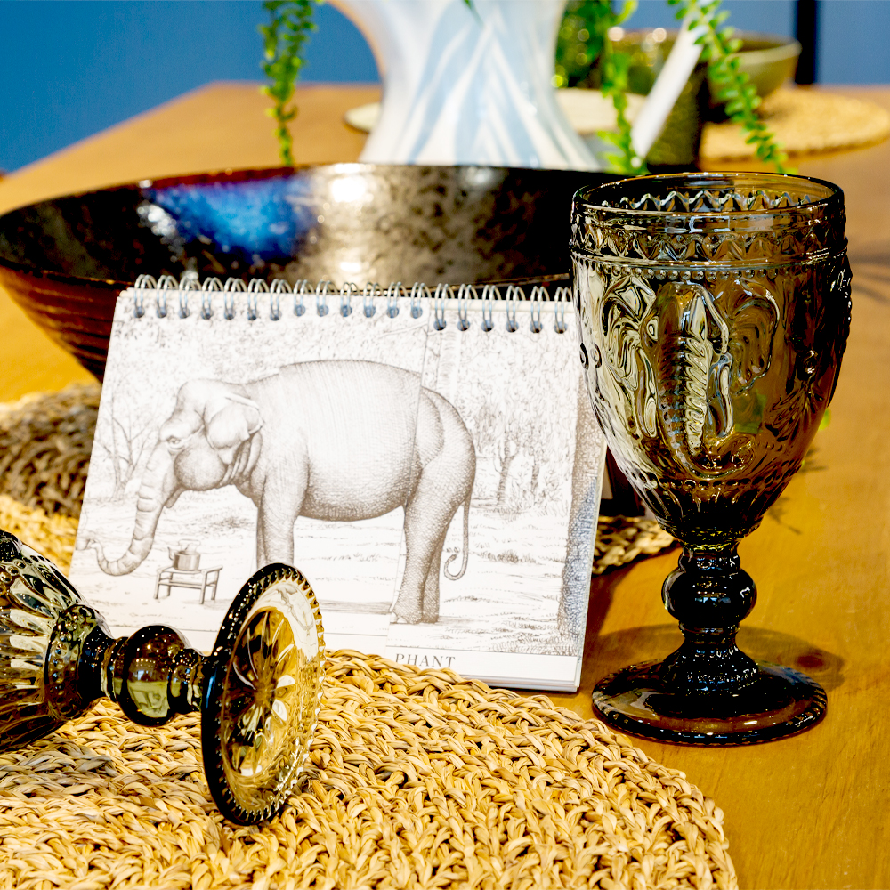 21091722 Комплект бокалов «Рубби» (6 штук, дымчатый серый кварц) Object Desire Светский прием  - Вид №10