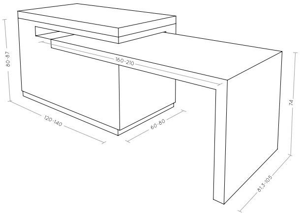 ERNESTOMEDA Кухня из Corian® с полуостровом Icon sun-id-1355402 - Вид №3