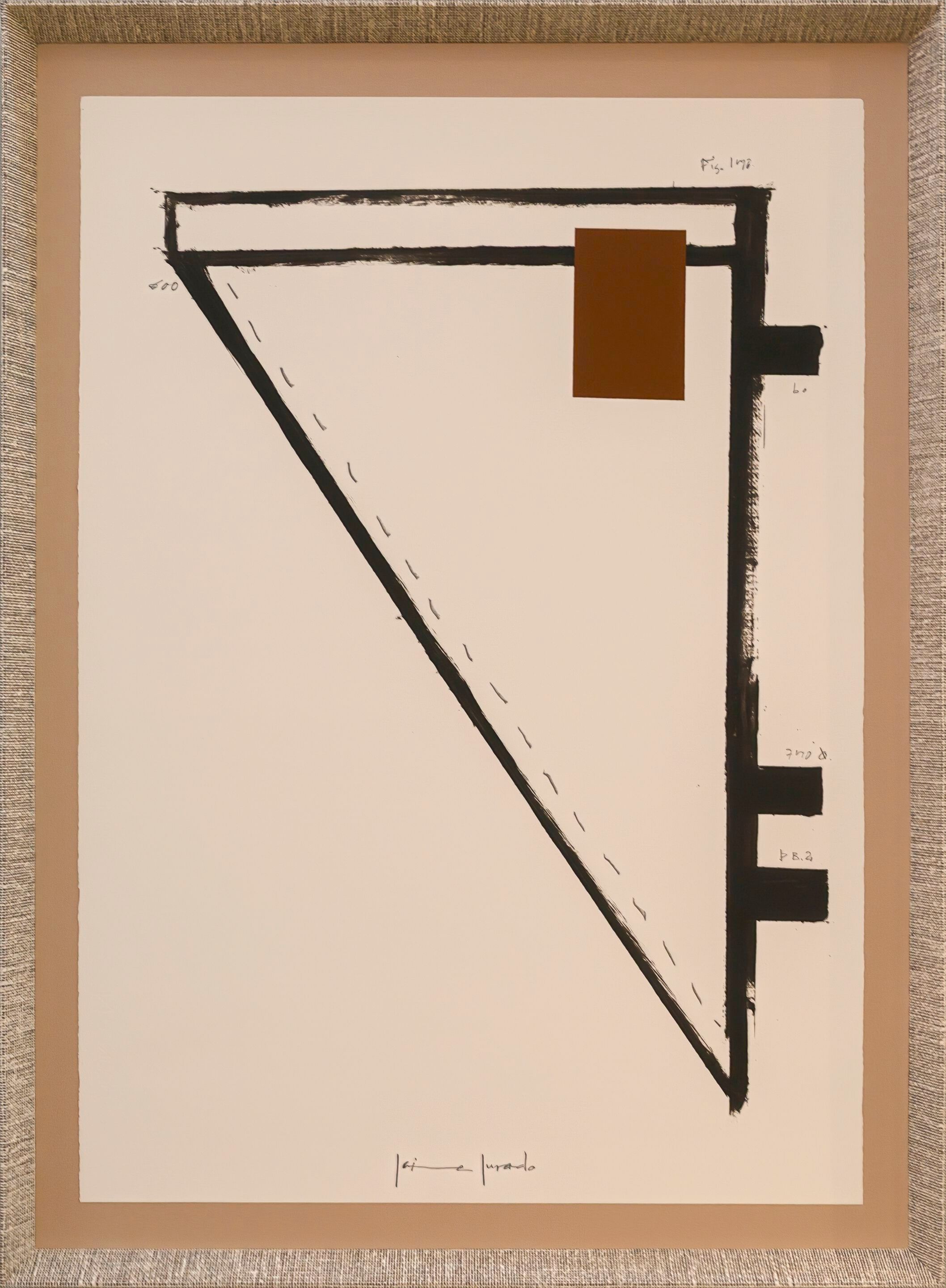 Бумажная картина NOVOCUADRO ART COMPANY Хайме Хурадо ARCH-00088793 - Вид №1