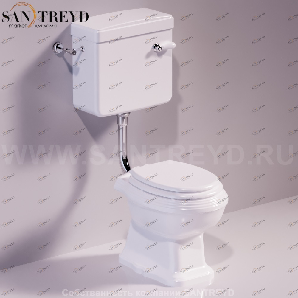 AR812BBIANCO Бачок для унитаза Белый Simas Arcade Италия