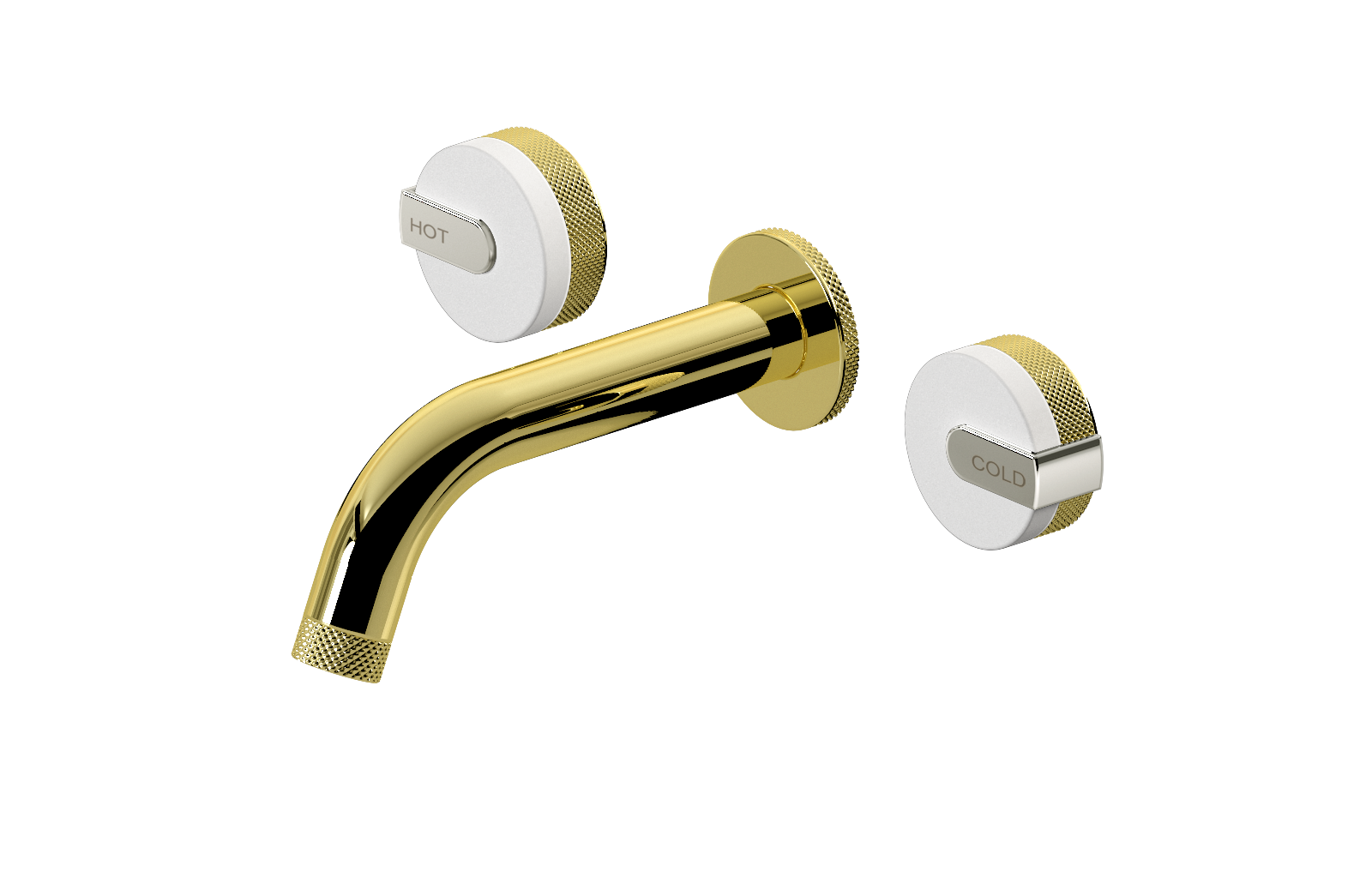 E-11530-R1WT-L1PC-PB Смеситель для умывальника из 19,1см носикем (внешняя часть) GRAFF MOD+