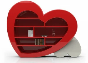 Italy Dream Design Книжный шкаф настенный лакированный