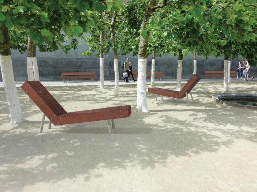 mmcité1 Садовый стул из стали и дерева Woody Lwd752 - Вид №4