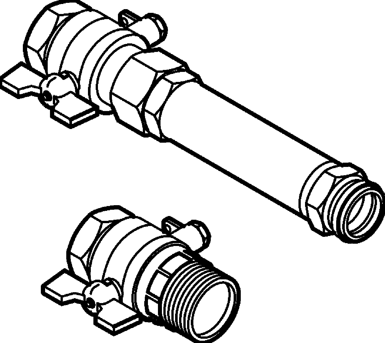 Viega Комплект для теплосчетчика 1288 (610074) 610 074 - Вид №1