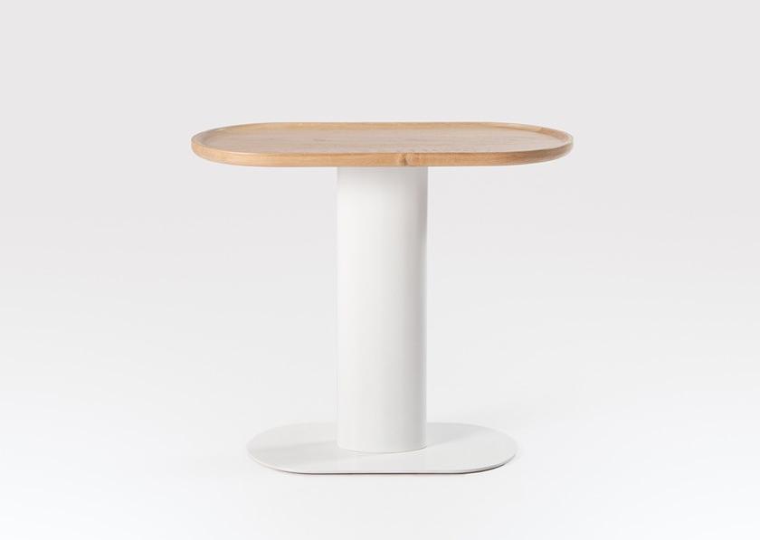 Liqui Contracts Овальный сервировочный столик из стали и дерева Georgie sun-id-1483901 - Вид №1