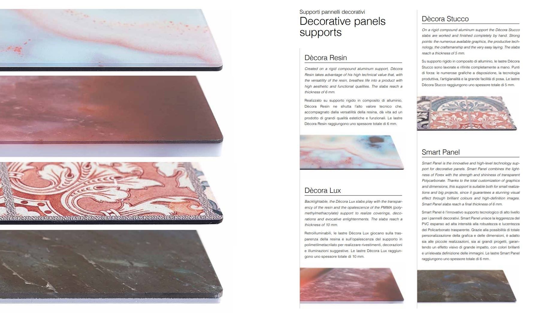 Декоративная панель из алюминия, стекла или ПММА Tecnografica New Surfaces ARCH-00122259 - Вид №2