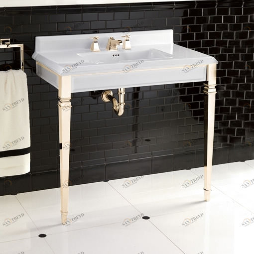 Консоль со столешницей и металлическими ножками DEPREmIEREBI(1-3)FGOT Devon Devon PREMIERE CONSOLE Devon&Devon DEPREMIEREBI13FGOT