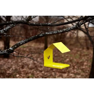 Кормушка для птиц цвет жёлтый 82585550 STLM-2124473