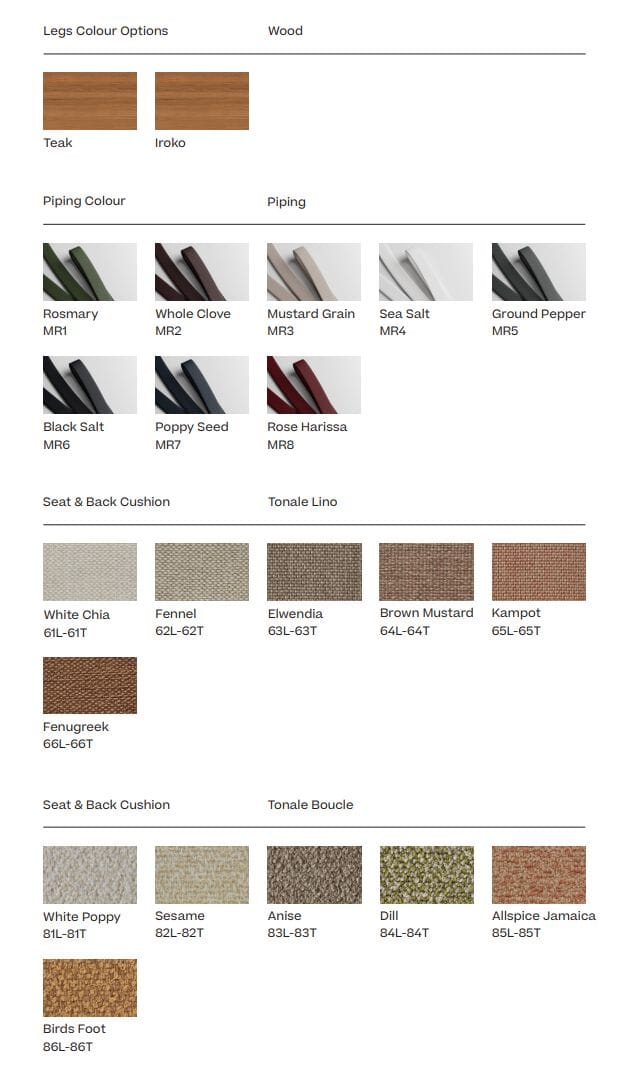 Тканевый садовый стул с подлокотниками Kettal Grand Bitta ARCH-00078327 - Вид №4