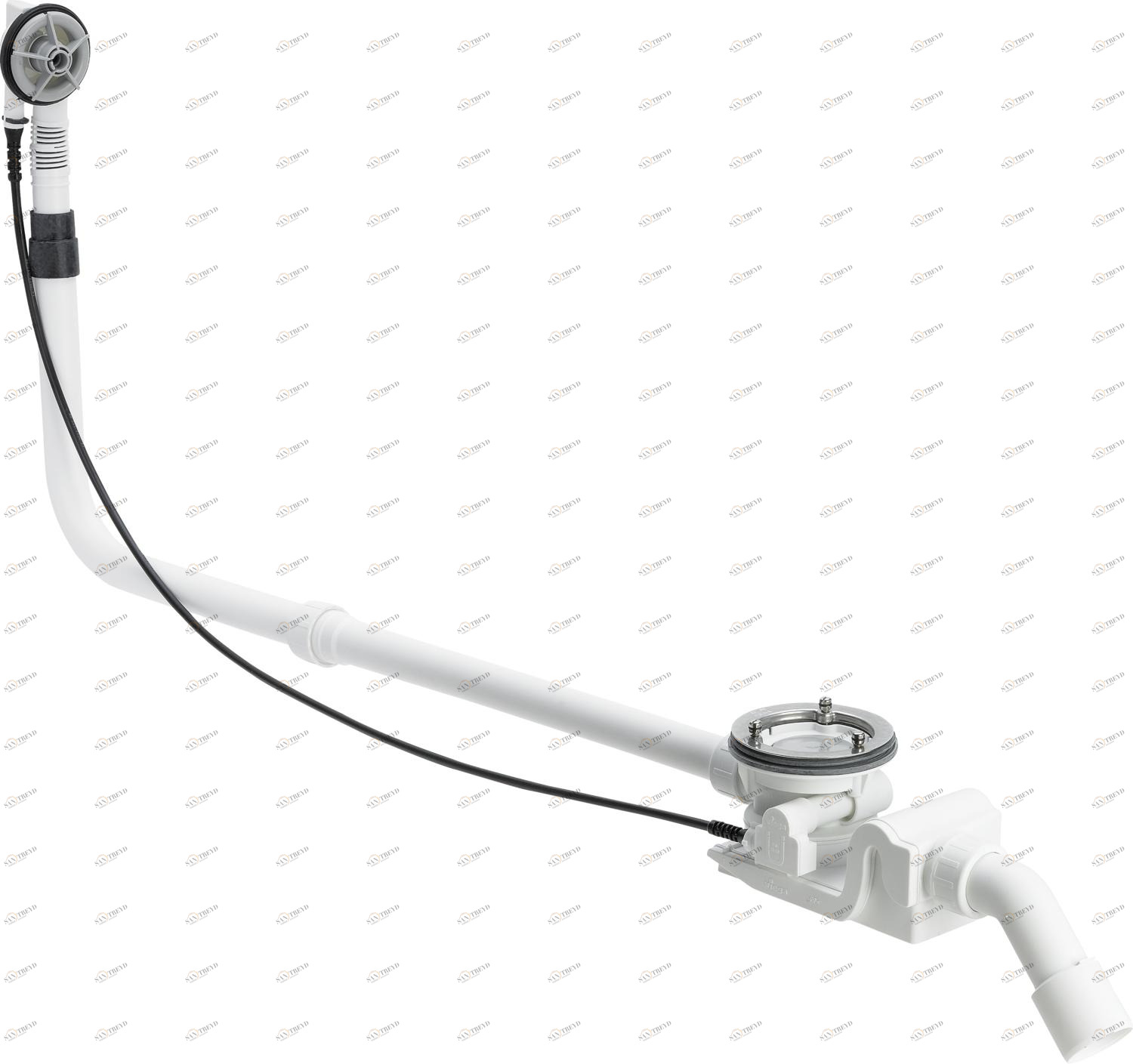 Канализационная арматура  Сифоны для ванн и душевых поддонов  Сифоны для ванн  Не содержит/в комплект не входит: VIEGA 574 956 Модель 6142.33 Santreyd 