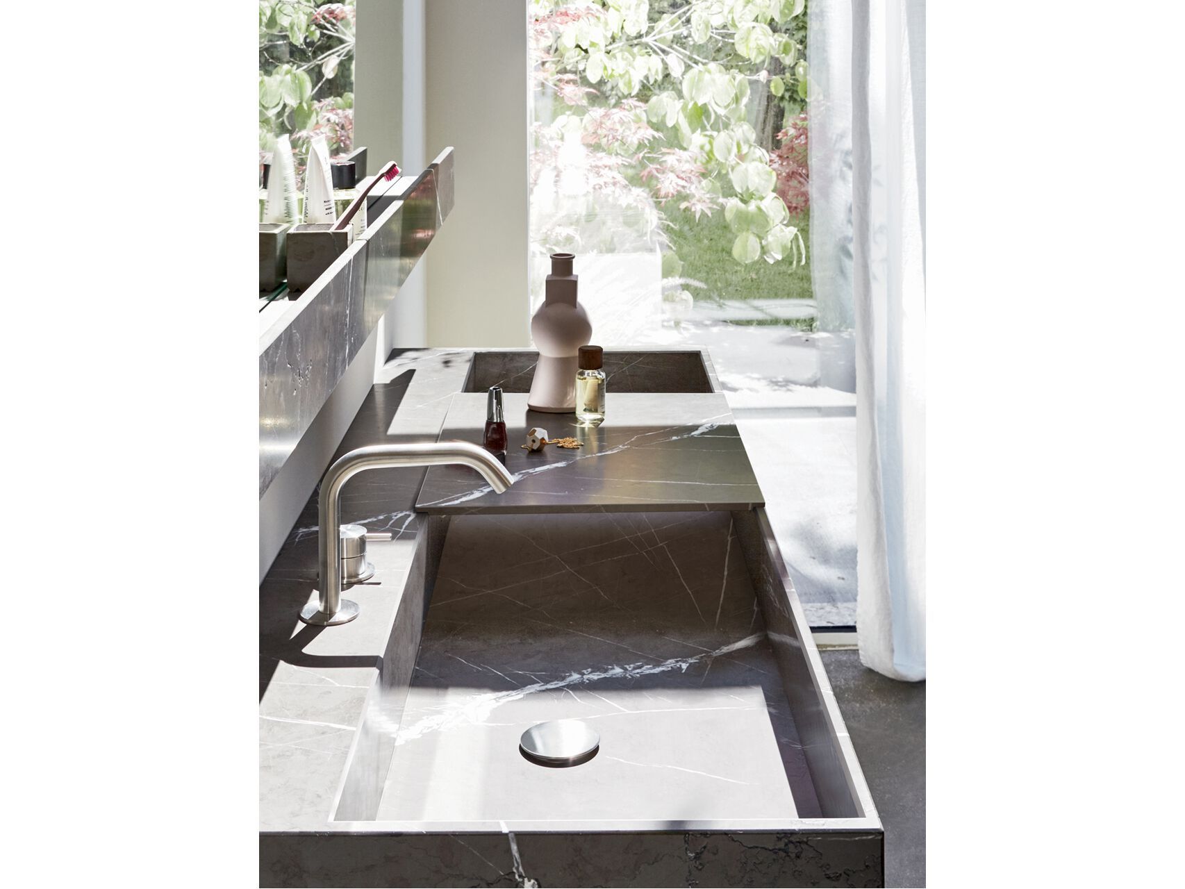 Мраморная столешница Rexa MONOVASCA ARCH-00090820