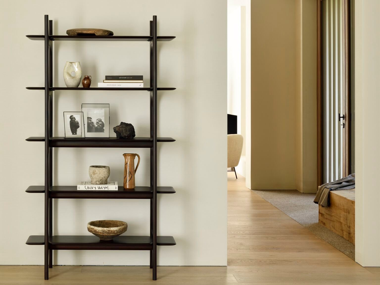 Открытая полка из красного дерева Ethnicraft PI ARCH-00124367 - Вид №6