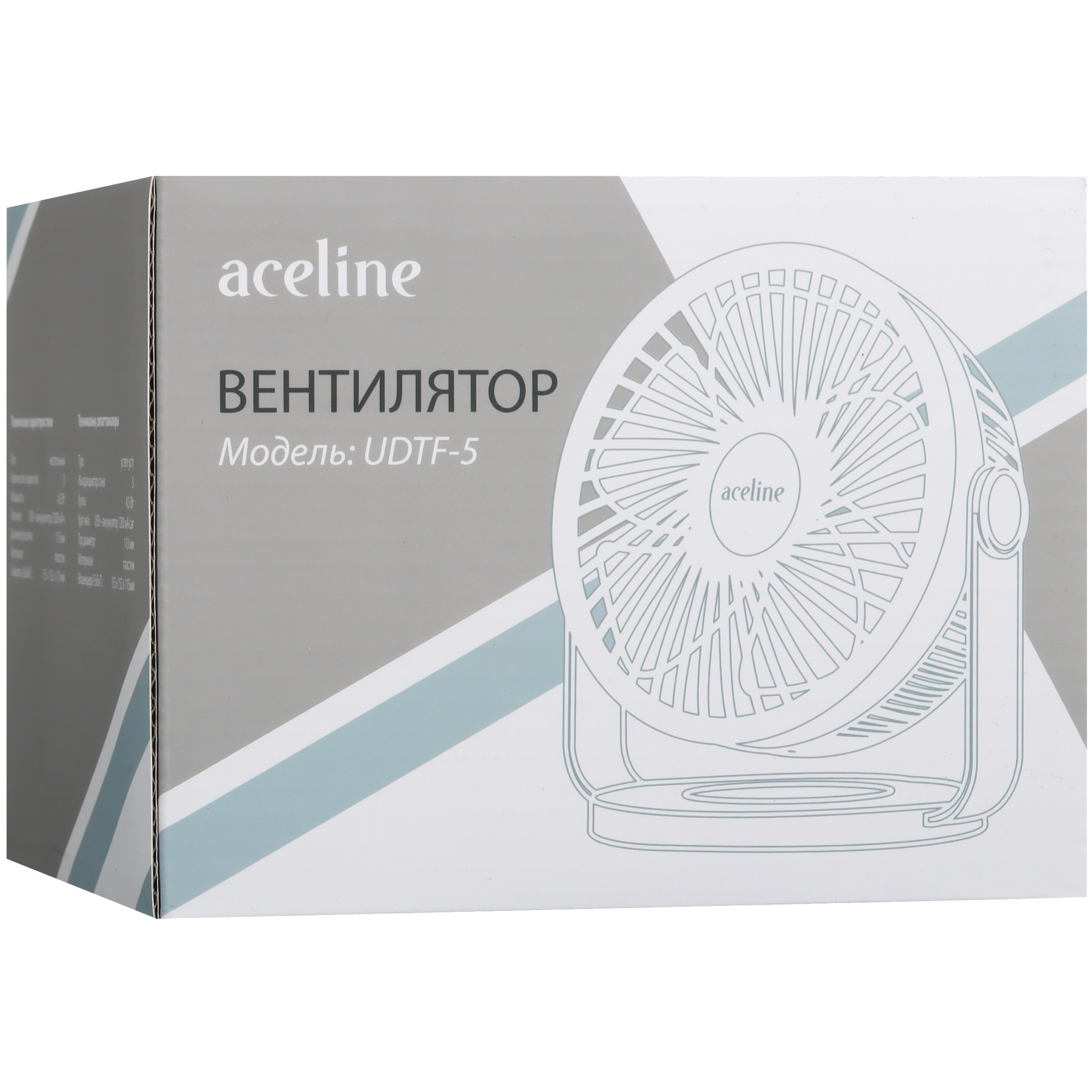 5433007 Вентилятор Aceline UDTF-5  белый STDN-0086926 - Вид №7