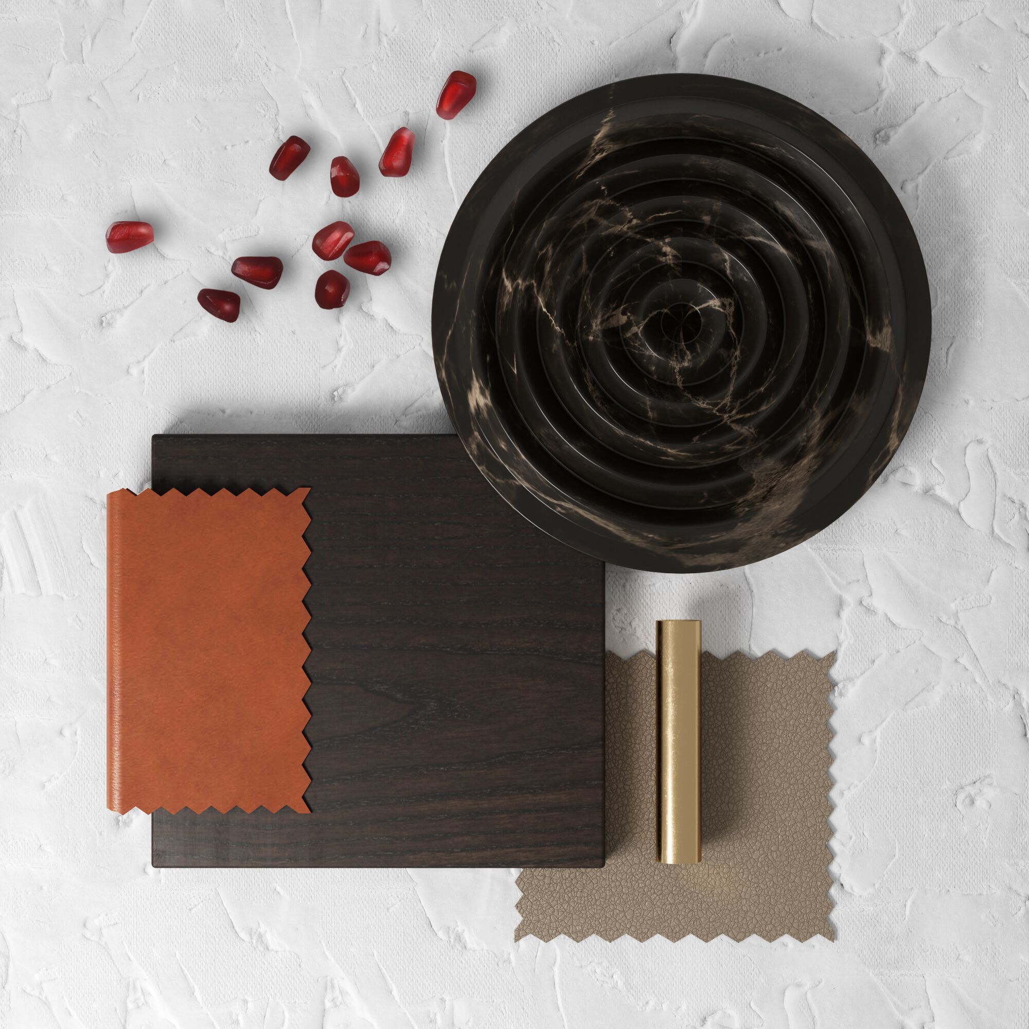 Круглый стол из ясеня и мрамора Morelato MARILYN ARCH-00109955 - Вид №14