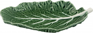 10581742 Bordallo Pinheiro Блюдо для закусок Bordallo Pinheiro Капуста 28см, керамика Керамика