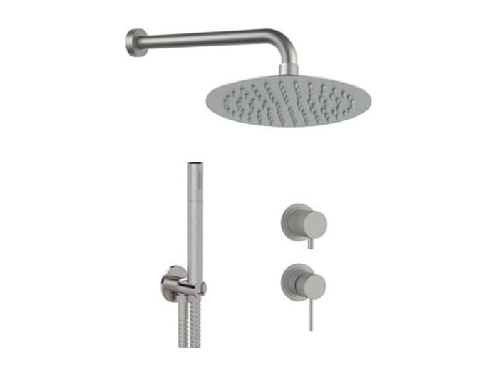 Набор для душа из нержавеющей стали с ручным душем Remer Rubinetterie Дизайн из нержавеющей стали ARCH-00151732