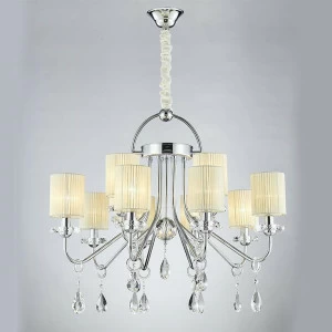 Подвесная люстра Newport 4508+4/C бежевая NEWPORT ДИЗАЙНЕРСКИЕ 137746 Бежевый