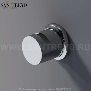 Agape O Держатель для зеркала хромированный AFER08734A