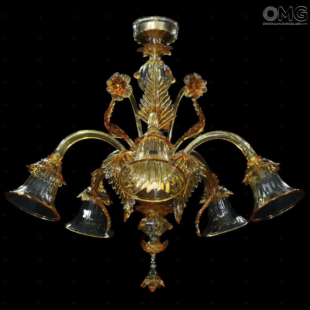 1310 ORIGINALMURANOGLASS Люстра Ка Боттачин - Венецианская Коллекция - муранское стекло OMG  см CLASSICO