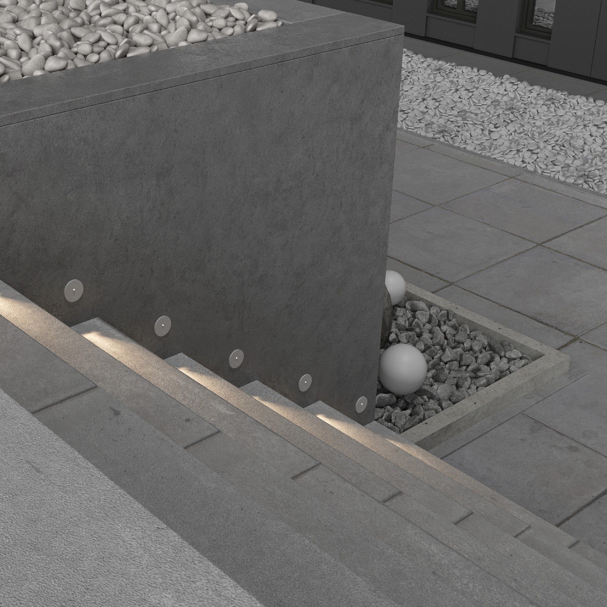 Открытый алюминиевый настенный светодиодный маркер Maytoni LOCK ARCH-00085032 - Вид №20