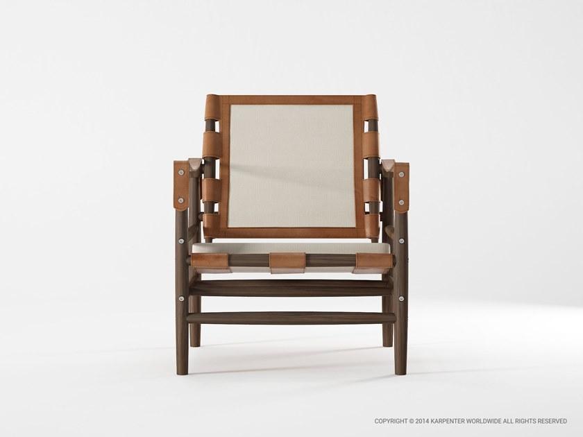KARPENTER Кресло из дерева с подлокотниками Nomad sun-id-1361878 - Вид №3