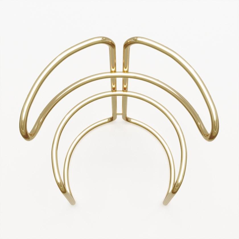 Mytto Стул с открытой спинкой, обитый тканью Iconic sun-id-1475297 - Вид №7