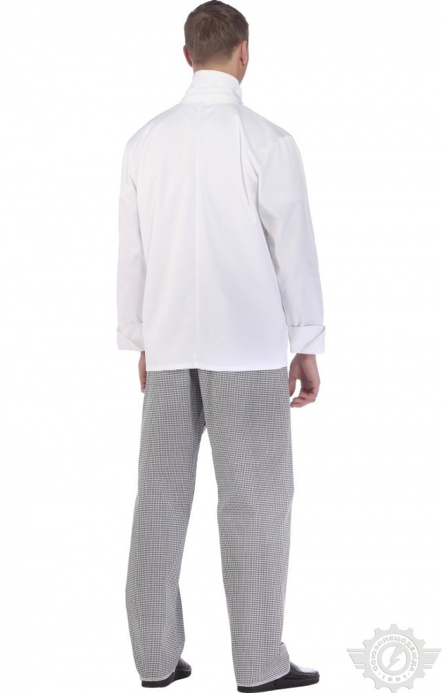 66024 Куртка поварская "Люкс" двубортная  Повар  размер 52-54/182-188 Спецодежда  - Вид №10