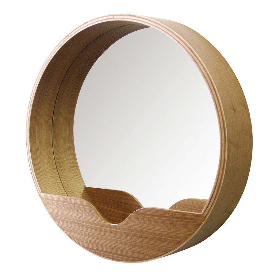 Зеркало настенное Round Wall, D60 см Zuiver 8100004 - Вид №2